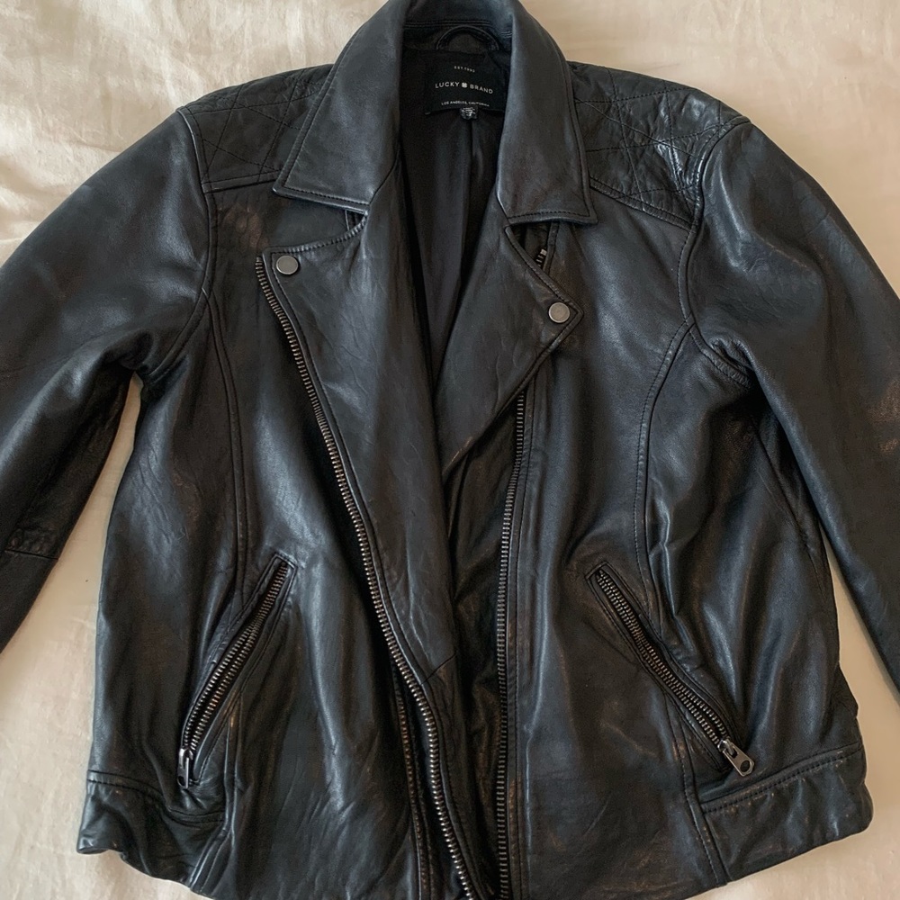 Lucky Brand Leather Jacket